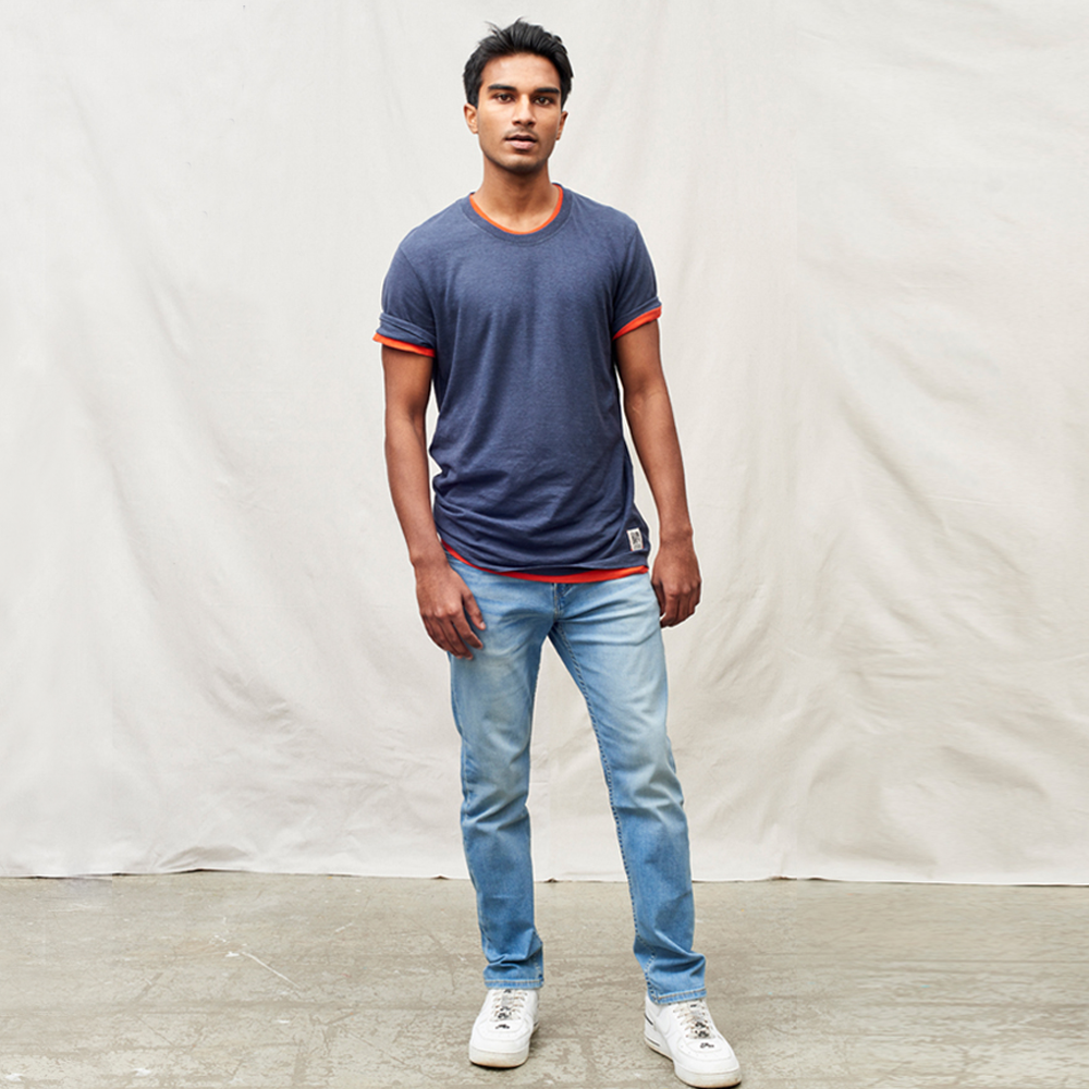 Men's Hemp T-Shirt blue